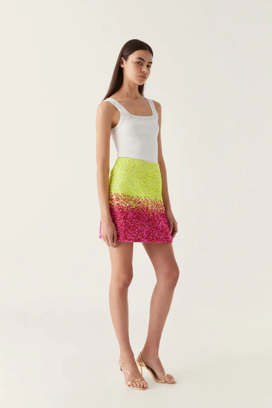 Calypso Ombre Mini Skirt