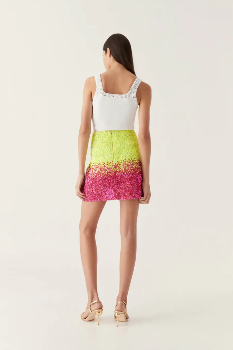 Calypso Ombre Mini Skirt