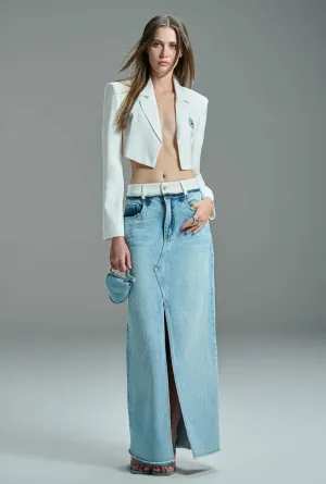Denim Skirt Waistband Tailoring