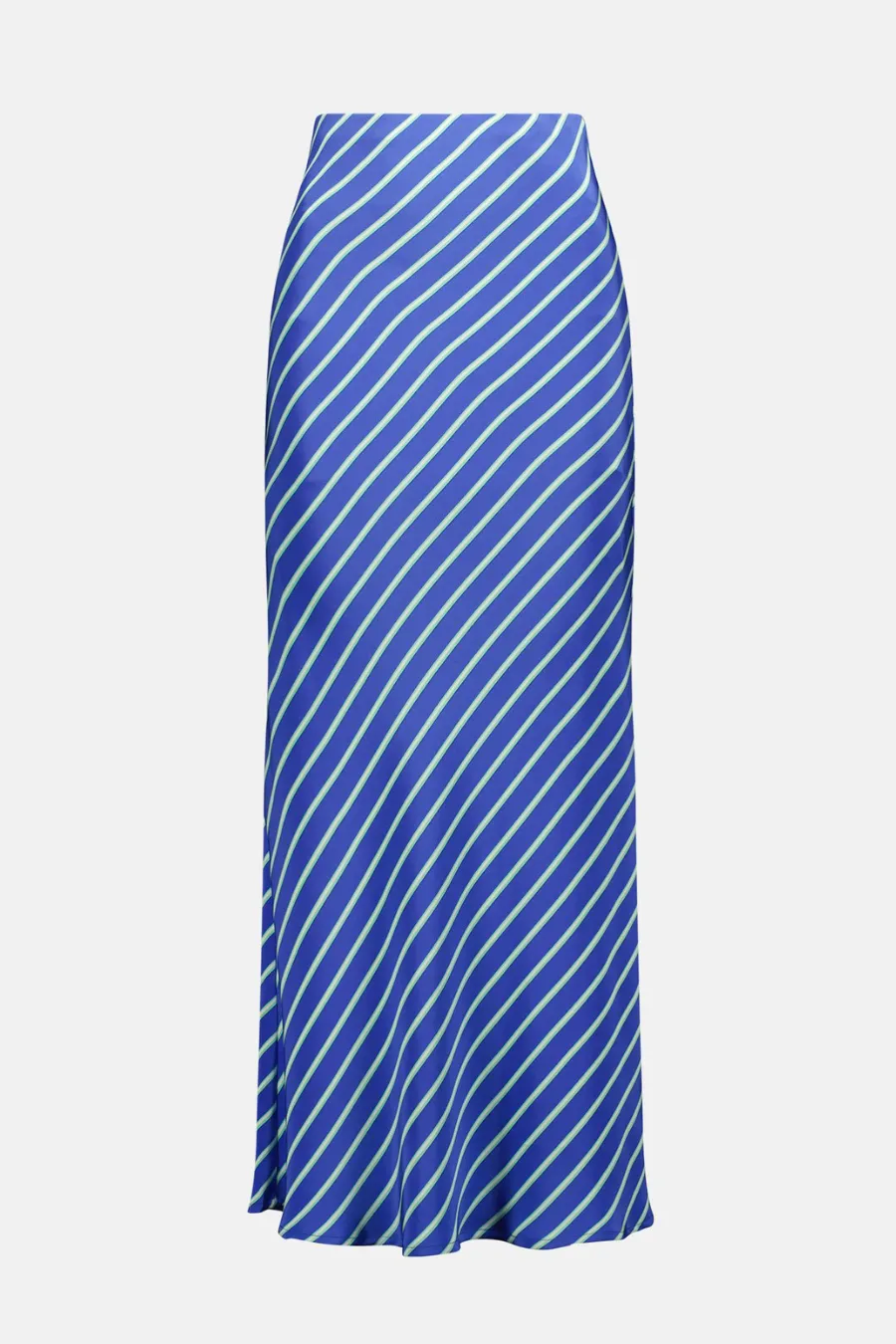 Enamoured Skirt Candy Blue Stripe