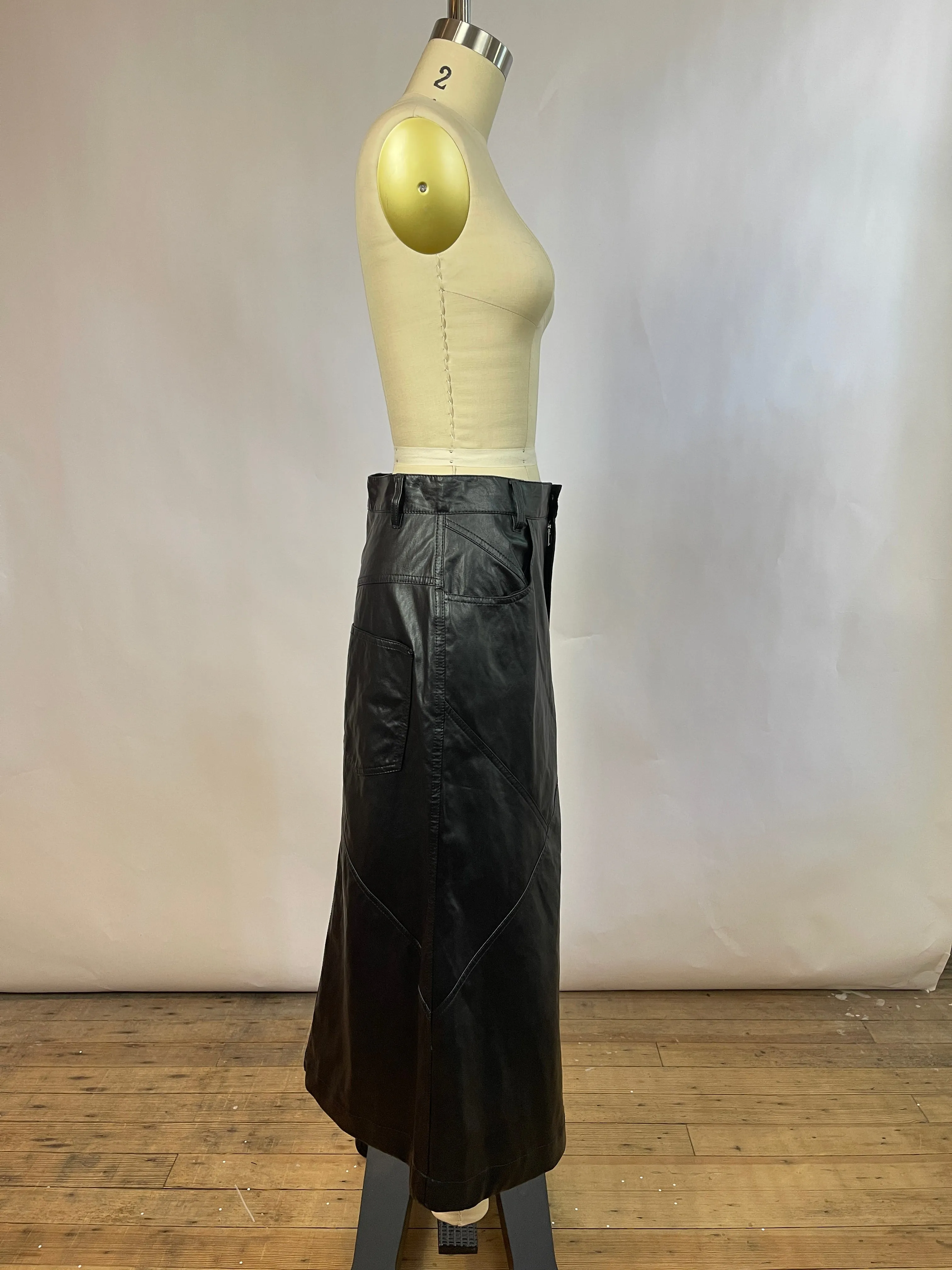 Isabel Marant Cecilia Faux Leather Skirt - Size 40/M, Chic and Modern