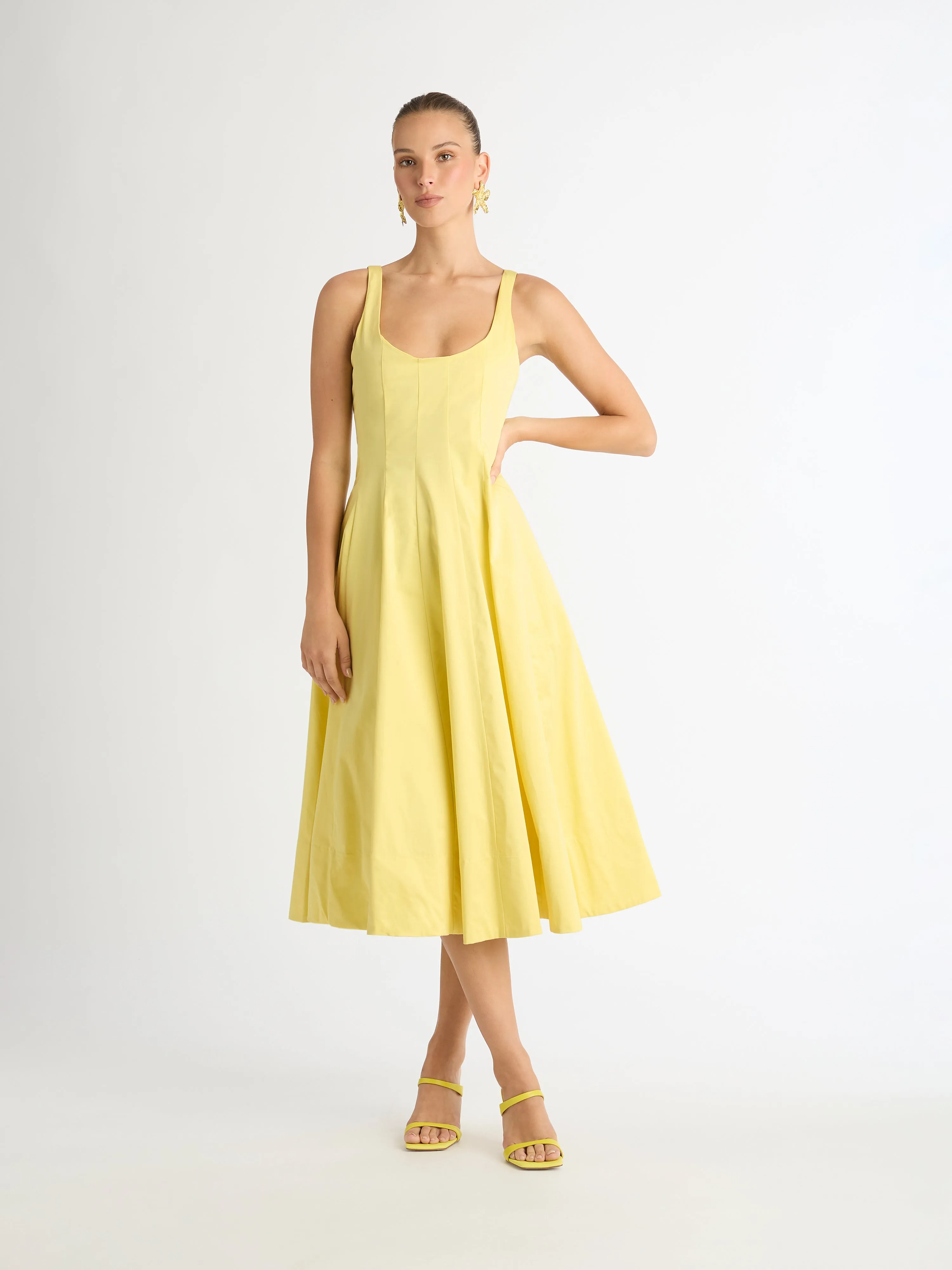 MAGNOLIA MIDI DRESS