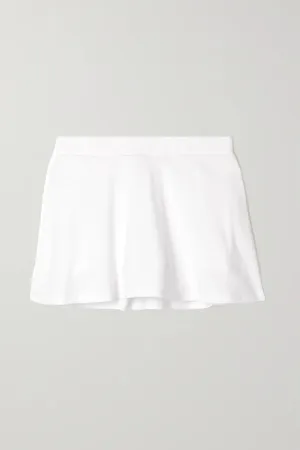 Powell stretch-jersey tennis skirt